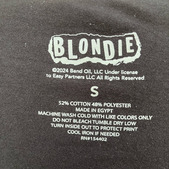 Retro Style Blondie Concert TShirt - Picture 3 of 3
